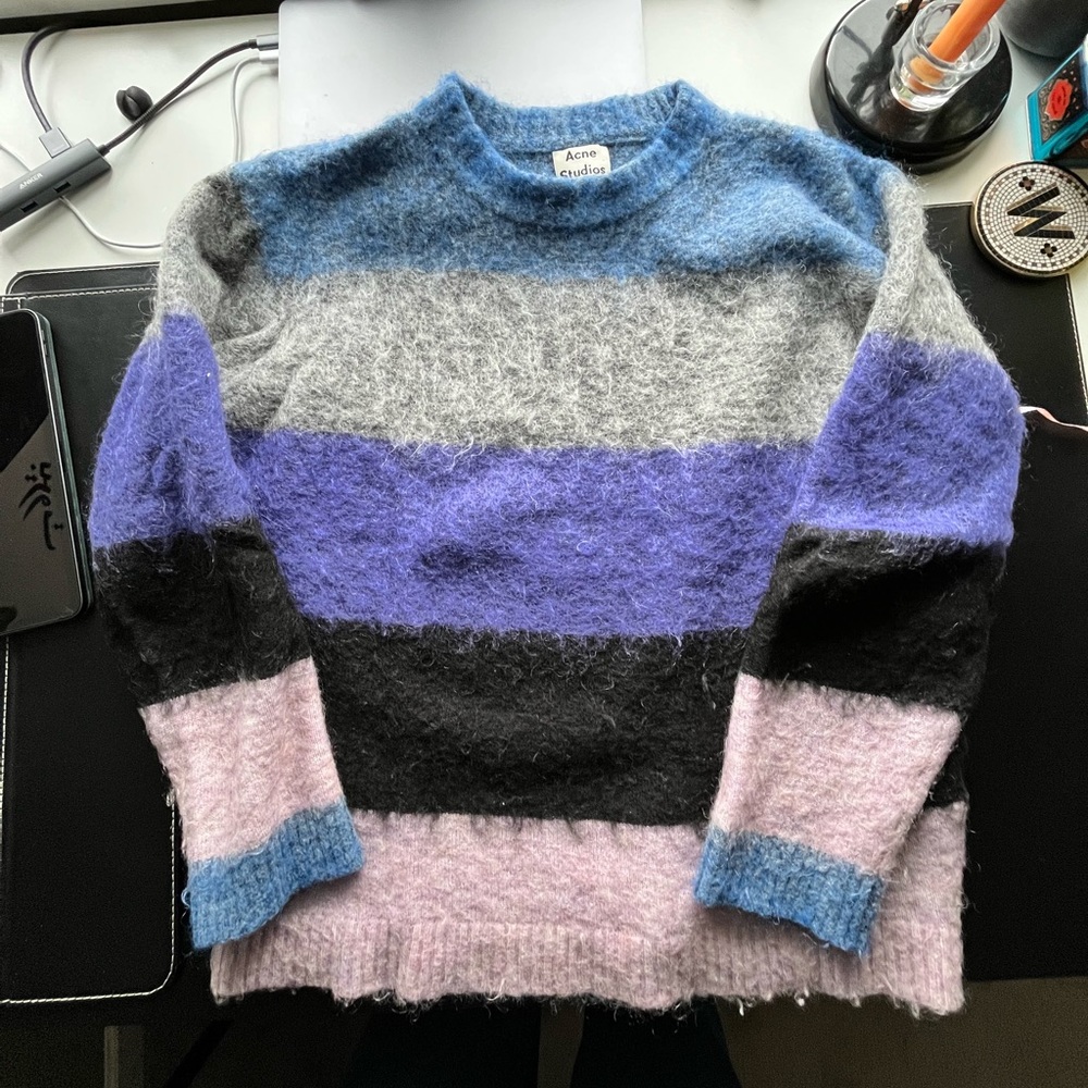 Acne Studios AW17 Mohair Sweater - Men's Size Large